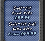 Bike tank kits from only £39.99